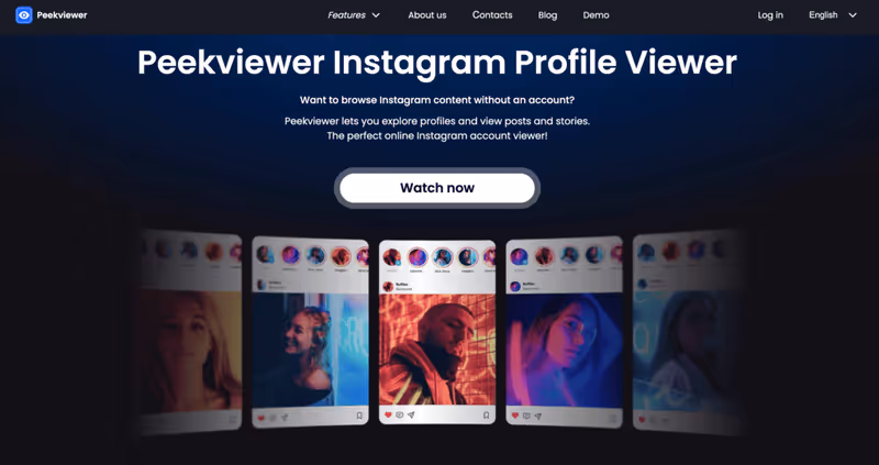 See Stories anonymously with Peekviewer