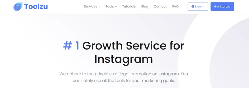 Free Instagram profile analyzer tools for public accounts: Toolzu
