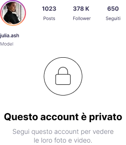 Private Instagram Account Image